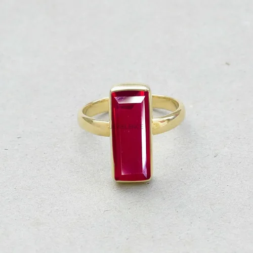 Vista 34 de Anillo de plata de ley maciza superpuesta de oro amarillo de 18 quilates para mujer, anillo de compromiso de plata esterlina, juego de bisel