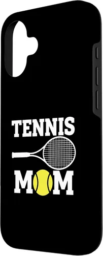 Vista 2 de Tennis Mom Team Parent Proud Mom of A Tennis Player Case for iPhone 16