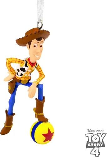 Vista 6 de Hallmark Adornos de Navidad, Disney/Pixar Toy Story Woody Ornamento