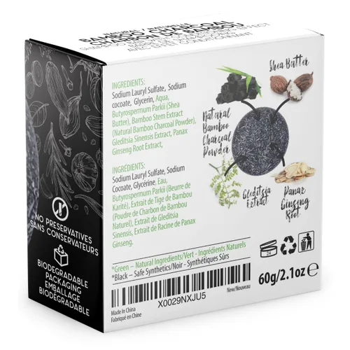 Vista 2 de Jabón para el cabello con efecto barra de champú sólido y acondicionador, barras de champú 100% orgánicas para cabello con todos los aceites