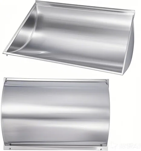 Vista 4 de SN955A (paquete de 1) 17.25 x 25.75 de acero inoxidable de repuesto de placa de calor para Charbroil 463250509, 463250510; Thermos 461262409, 500