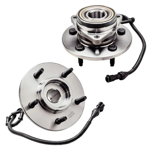 Vista 10 de Detroit Axle - Bujes de rodamiento de rueda delantera 4WD para Toyota 4Runner FJ Cruiser Tacoma Lexus GX460 GX470, rodamientos de rueda de repuesto