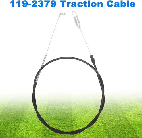 Vista 2 de Cable de tracción 119-2379 para cortacésped reciclador Toro de 22 pulgadas 20330, 20331, 20339, 20350, 20351, 20370, 20371, 20377, 20378 y 20954