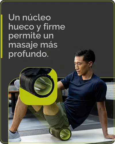 Vista 5 de TriggerPoint Grid 1.0 - Rodillo de espuma de 13" de multi-densidad para masaje de tejido profundo y recuperación muscular - Alivio para músculos