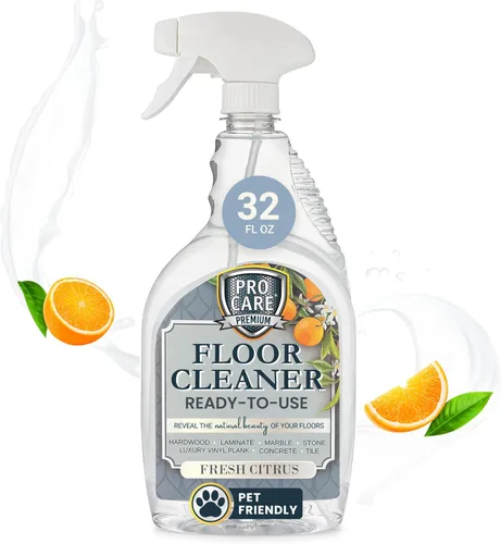 Vista 12 de ProCare Limpiador concentrado de cítricos (fabricado en Estados Unidos) Limpiador de pisos de vinilo, madera, azulejos, piedra y laminado