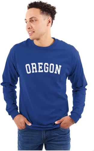 Vista 4 de Oregon Athletic Student Gym O State Pride - Camiseta de manga larga para hombre y mujer