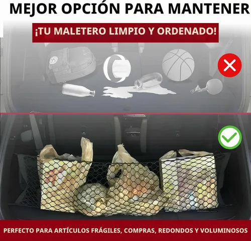 Vista 5 de Red de carga elástica para maletero estilo sobre para Hyundai Palisade 2020-2025 – Organizadores de maletero premium y almacenamiento – Red