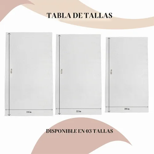 Vista 3 de Paquete de 24 toallas de baño de algodón blancas de 22 x 44 pulgadas, ligeras, de secado rápido, de grado comercial