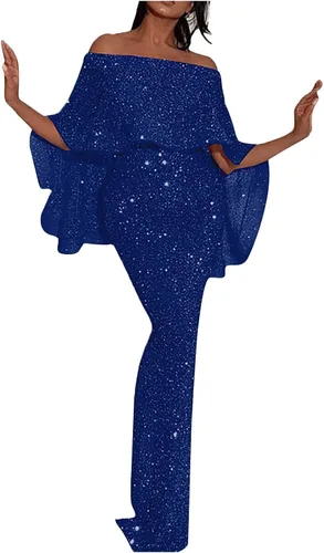 Vista 11 de Vestidos de cóctel para mujer, sexy, color sólido, con lentejuelas, cruzado, con abertura, para fiesta, cóctel, graduación, vestido de invitada