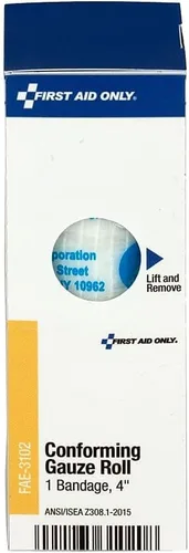 Vista 2 de First Aid Only FAE-3102 SmartCompliance Recambio 4 x 5 Yard Rollo de gasa conforme