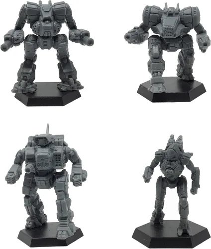 Vista 4 de Catalyst Game Labs BattleTech Mini Force Pack: Lanza de soporte de esfera interior, gris