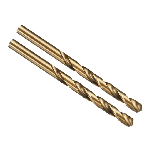 Vista 144 de PATIKIL Broca Jobber de 0.039 in, vástago recto M35 cobalto 5% acero de alta velocidad 135° acabado dorado para metal duro de acero inoxidable - 2