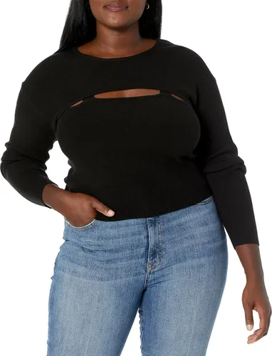 Vista 4 de The Drop Women's Nomi Cropped Sweater Top