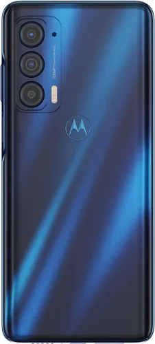 Vista 3 de Teléfono Motorola Edge 2021 Batería de 2 días Desbloqueado Hecho para Estados Unidos por Motorola 8/256 GB Cámara de 108 MP Azul nebulosa