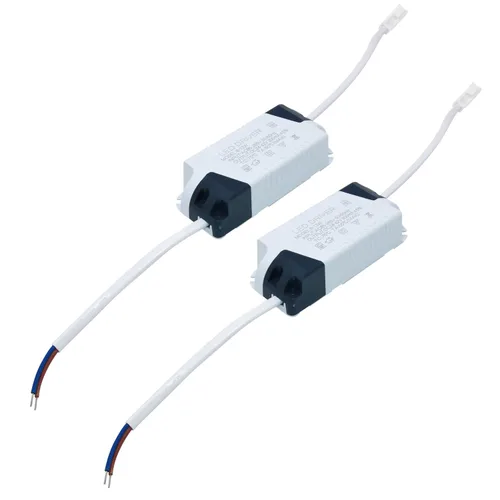 Vista 13 de Controlador LED de 1-3W, corriente constante 300mA CA 85-265V Salida 6-12V SM conector macho fuente de alimentación externa transformador