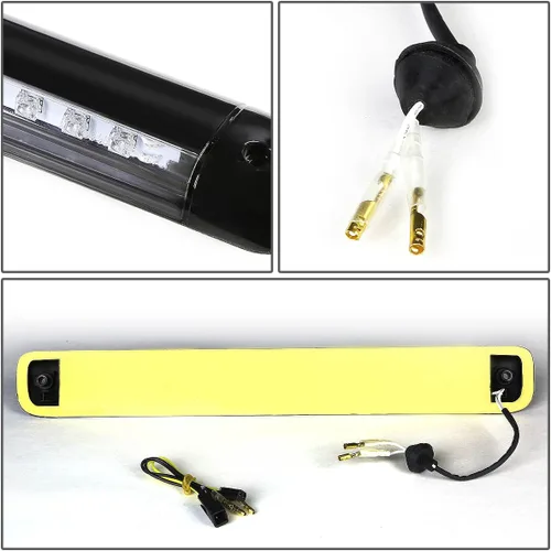Vista 4 de DNA MOTORING 3BL-S104D-LED-BK - Tercera luz de freno LED de montaje alto