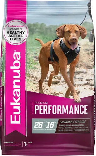 Vista 14 de Eukanuba Alimento seco para perros adultos de alto rendimiento 26/16, bolsa de 4.5 libras