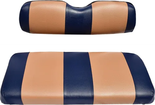 Vista 17 de Funda de repuesto para carrito de golf Club Car Precedent - Asiento de banco delantero - Vinilo marino premium - Costuras de 5 paneles - Instalación