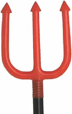 Vista 3 de Rubie's tridente para disfraz con mango plegable., talla única , 1 paquete