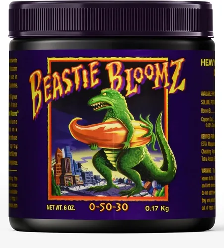 Vista 9 de Fox Farm Beastie Bloomz Fertilizante soluble – Fertilizante de alto fósforo para floración media a tardía, pH equilibrado – Apoya el desarrollo