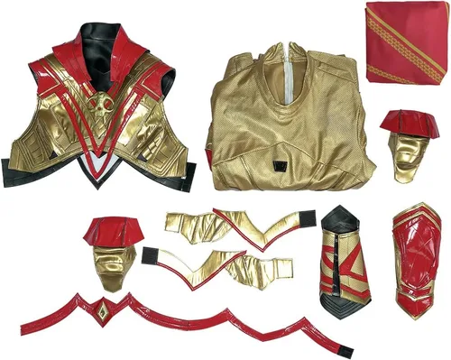 Vista 5 de Disfraz de Guardianes Adam de lujo de la película Warlock Uniforme de Halloween para hombres