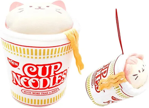 Vista 8 de Anirollz Juguete de peluche – Manta oficial de Nissin Cup Fideos Roll Outfitz Doll Suave, esponjoso, cálido, lindo, cómodo, seguro, almohada