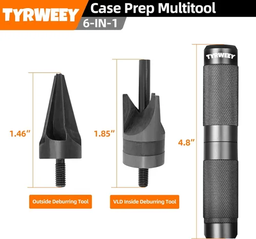 Vista 5 de Case Prep Multiherramienta, Herramientas de Desbarbado de Chaflán de Vaina para Recarga, Escariadores y Limpiadores de Bolsillo de Fulminante