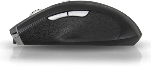Vista 9 de FIRSTMEMORY - Ratón inalámbrico Bluetooth portátil, silencioso y recargable, sin ruido, 1600 DPI, 6 botones ópticos para PC, laptop, computadora