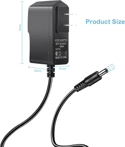 Vista 5 de Fuente de alimentación de adaptador de CA de 12 V 2 A compatible con el router inalámbrico Comcast Xfinity Belkin Netgear TP-Link Archer, compatible