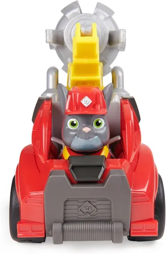Vista 8 de Rubble & Crew, camión juguete Charger’s Crane Grabber con partes móviles y una figura de acción coleccionable, juguetes para niños mayores de 3 años