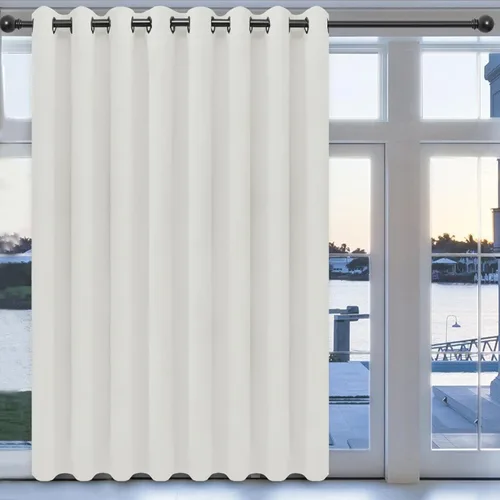 Vista 94 de Easy-Going - Cortinas opacas para dormitorio, aislamiento térmico sólido con ojales, cortinas de ventana para reducción de ruido, cortinas