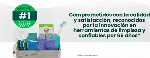 Vista 4 de Scotch-Brite Dobie Scrubber, 1 unidad