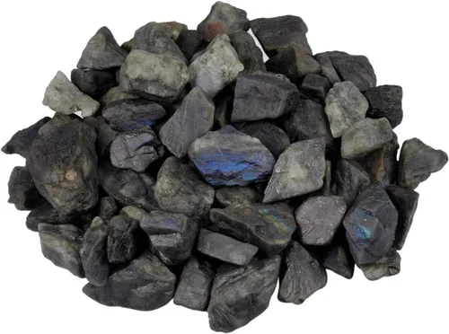Vista 20 de Rockcloud 1 lb de cristales naturales en bruto para cabujón, pulido, corte, lapidario, pulido, sanación por cristales y Reiki, Fluorita
