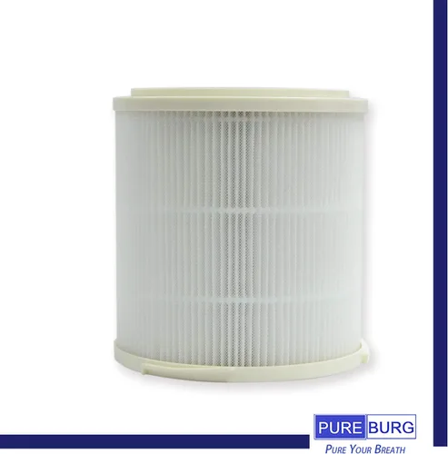 Vista 3 de PUREBURG Filtro de repuesto compatible con purificador de aire INTEY NY-BG55, 1 paquete H13 HEPA de 4 etapas de filtración de carbón activado