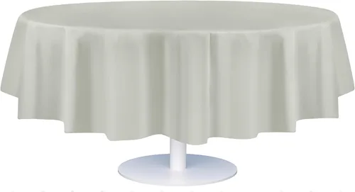 Vista 50 de Mantel de plástico de alta calidad - 54 in. x 108 pulgadas. Grandipity - Mantel rectangular (6 y 12 unidades), Agua (Aqua)