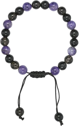 Vista 25 de Pulsera del zodiaco de cristales curativos