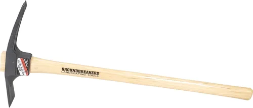 Vista 3 de Vaughan Groundbreakers 26 pulgadas práctico Mattock Tiller, ideal para excavar y limpiar, VN85201