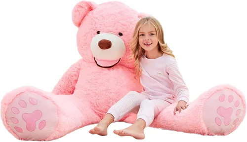 Vista 9 de IKASA - Peluche gigante, oso de peluche gigante Marrón