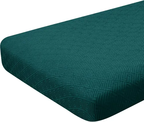 Vista 5 de ZNSAYOTX - Fundas elásticas para cojines de sofá, fundas para asientos de sofá de dos plazas. Fundas de repuesto suaves con patrón único. Protector