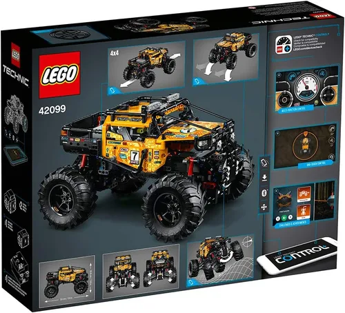 Vista 8 de LEGO Technic 4x4 X-treme Off-Roader 42099 Kit de construcción, nuevo 2019 (958 piezas)