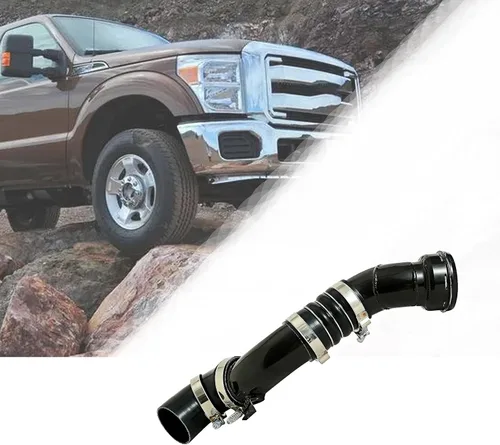 Vista 2 de Kit de tubos de intercooler lateral frío compatible con Ford F250 F350 F450 F550 Super Duty 2011-2016 6.7L V8 Diesel Reemplaza 667-300 (667-300)
