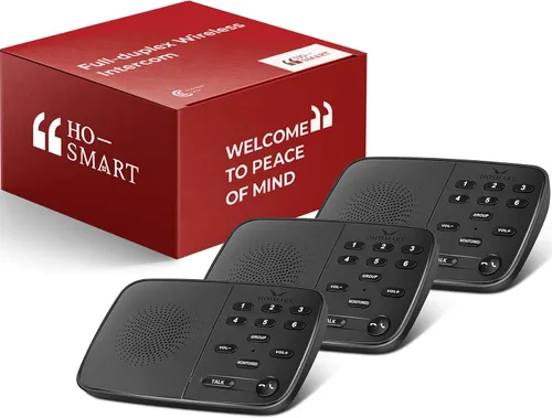 Vista 12 de Hosmart UltraSpeak Intercomunicadores inalámbricos para el hogar, 2024 Intercomunicador bidireccional en tiempo real, sistema de intercomunicación