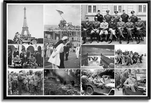 Vista 19 de Lienzo con marco flotante para pared, foto vintage de Elvis Presley Meeting Richard Nixon, 24 x 16 pulgadas Elvis Presley Reunión Richard Nixon