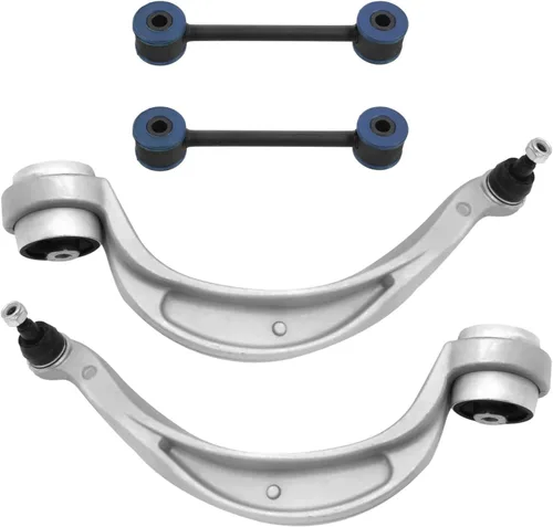 Vista 164 de Detroit Axle - 4 piezas de brazos de control traseros para Ford C-Max, Focus, Mazda 3 5, Volvo C30, C70, S40, V50, 4 brazos de control superiores e