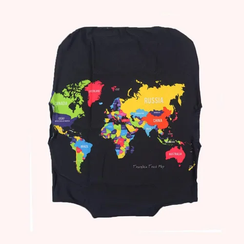 Vista 6 de Funda elástica para equipaje de viaje, funda protectora para maleta de viaje para maletero se aplica a la funda de maleta de 19 a 32 pulgadas