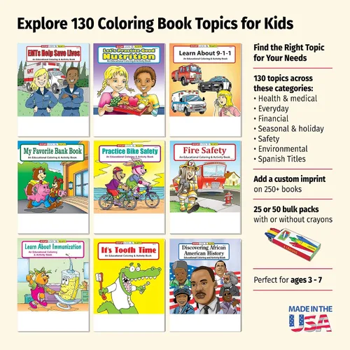 Vista 2 de ZOCO - Diversión navideña (versión en español) - Libros para colorear personalizados (paquete de 25 unidades, con crayones) - Unas Vacaciones