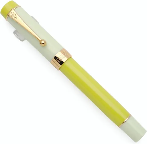 Vista 24 de JINHAO 100 - Pluma estilográfica con convertidor de tinta (punta media, 0.028 in, rojo cereza)