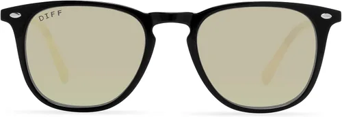 Vista 3 de DIFF Eyewear Brody Designer Classic Square Sunglasses for Men and Women