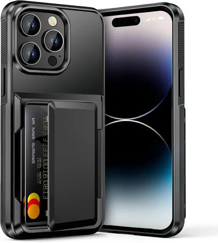 Vista 27 de Vofolen Funda tipo cartera para iPhone 11 con tarjetero