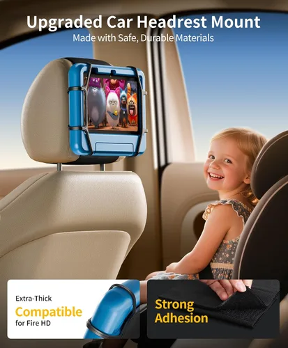 Vista 2 de FANGOR Paquete de 4 Soportes para Tableta para Coche